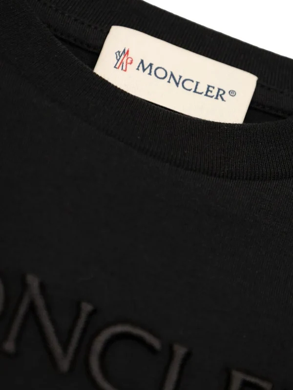 Moncler Black Half Sleeve - Image 3
