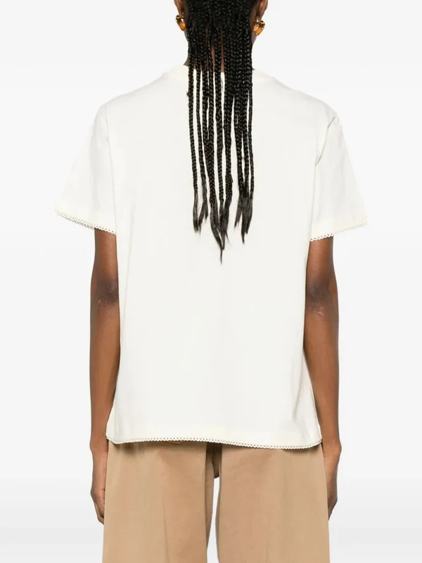 Moncler Beige Half Sleeve - Image 3