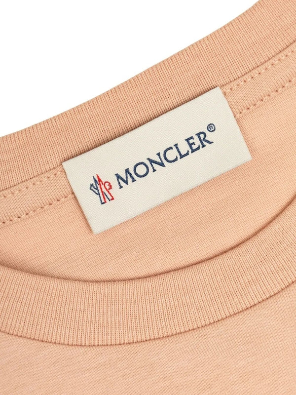 Moncler Pink Half Sleeve - Image 3