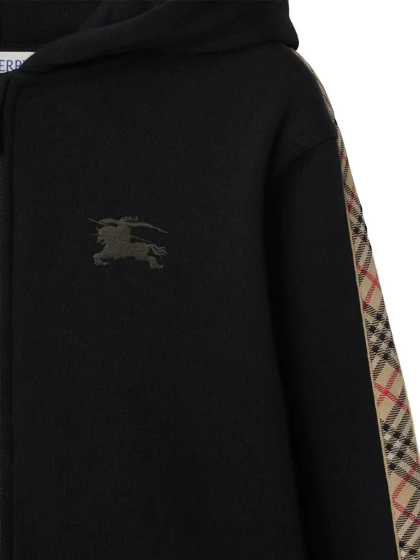Burberry  Black Hoodies - Image 3