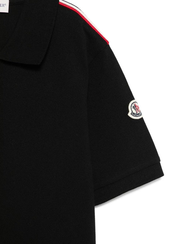 Moncler Black Polo Shirts - Image 3