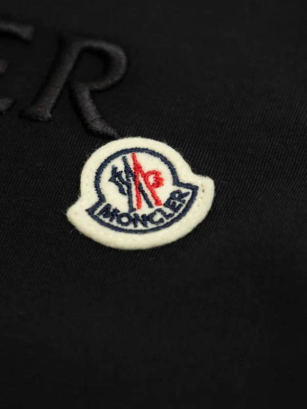Moncler Black Half Sleeve - Image 3