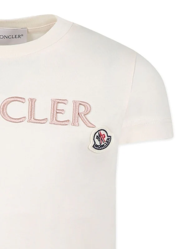 Moncler Ivory Half Sleeve - Image 3