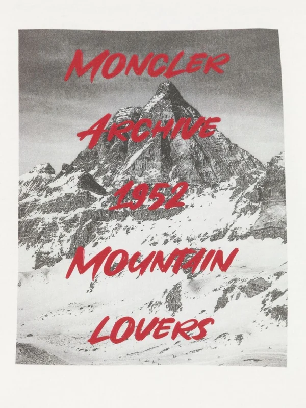 Moncler White Half Sleeve - Image 3