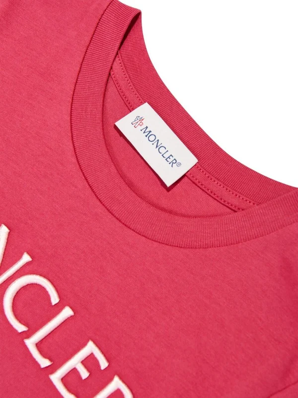 Moncler Pink Half Sleeve - Image 4