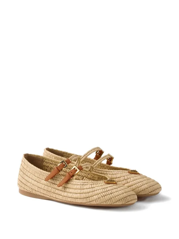 Prada Beige Flat Shoes - Image 2
