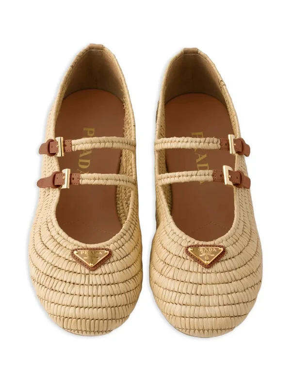 Prada Beige Flat Shoes - Image 4