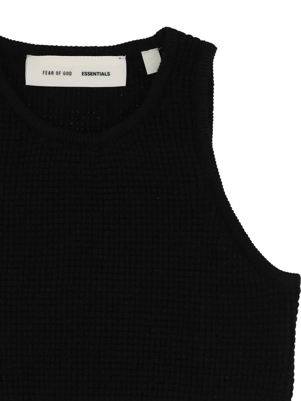 Fear Of God Black Sleeveless - Image 2