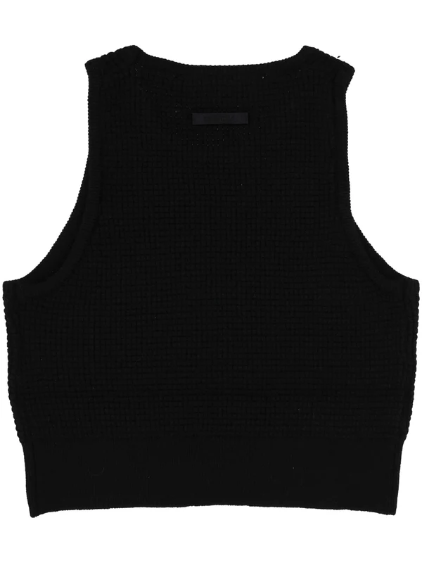 Fear Of God Black Sleeveless - Image 3