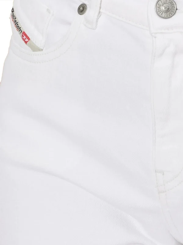 Diesel White Denim Pants - Image 3