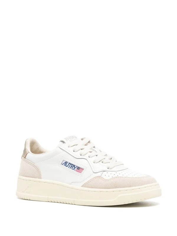 Autry White Low Top Sneakers - Image 2