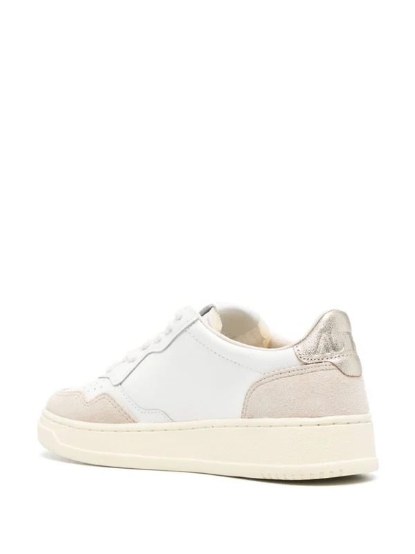 Autry White Low Top Sneakers - Image 3