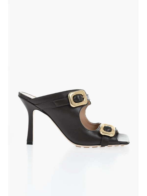 Bottega Veneta Brown Sandal Heels - Image 4