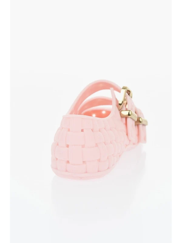 Bottega Veneta Pink Flat Shoes - Image 4