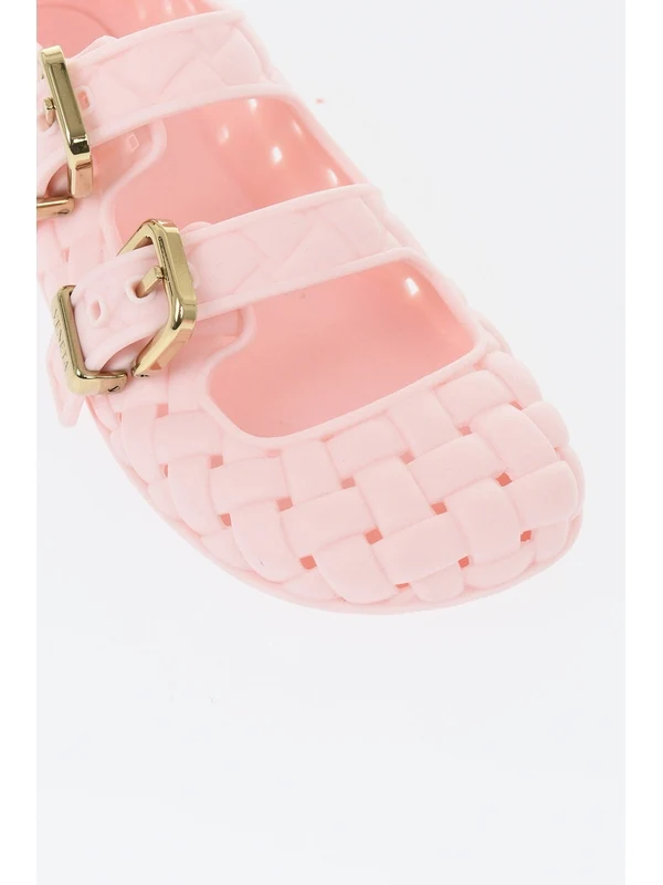 Bottega Veneta Pink Flat Shoes - Image 5