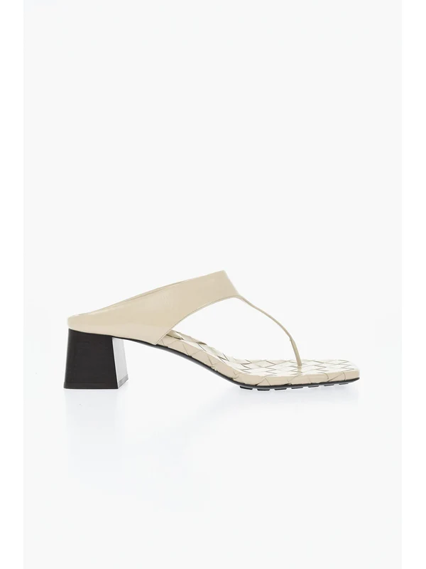 Bottega Veneta Beige Sandal Heels - Image 4