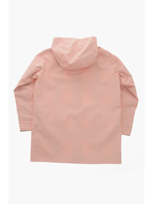 Burberry Kids Pink Coats - Image 4