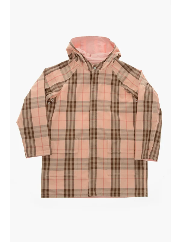 Burberry Kids Pink Coats - Image 5