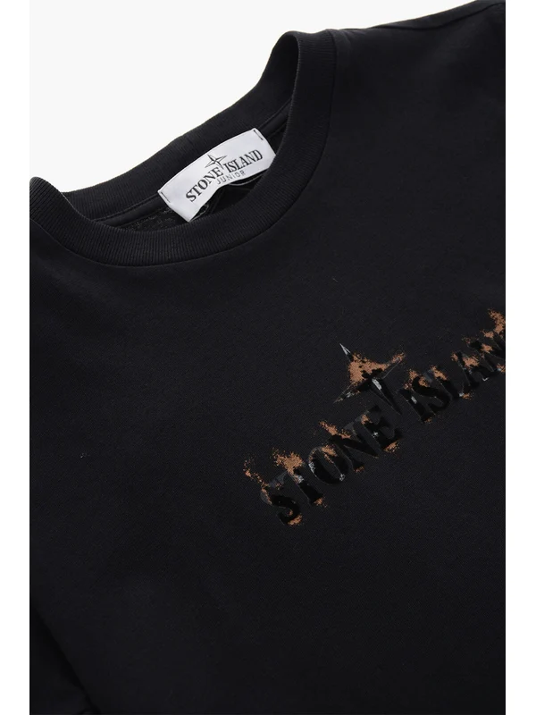 Stone Island Black Half Sleeve - Image 3