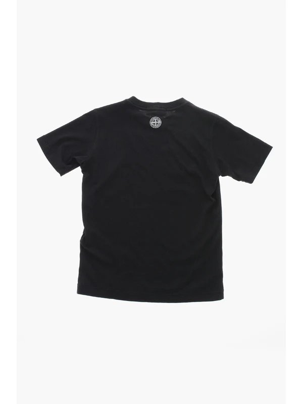 Stone Island Black Half Sleeve - Image 4