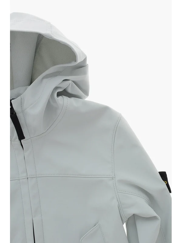 Stone Island Kids Grey Jackets - Image 3