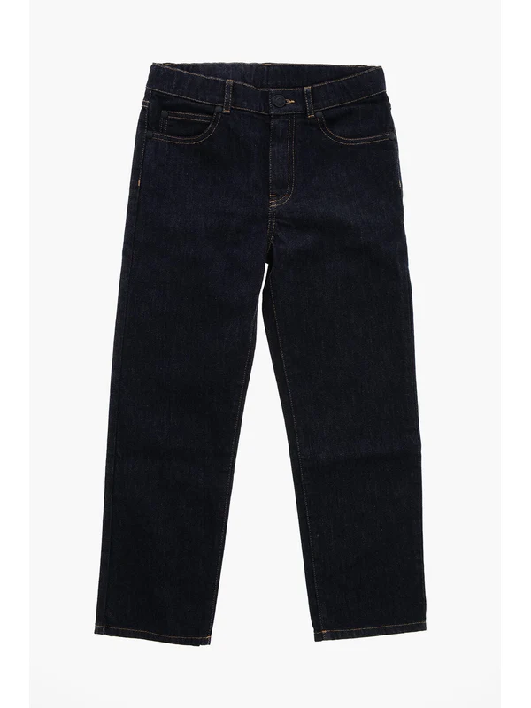 Moncler Navy Denim Pants - Image 2