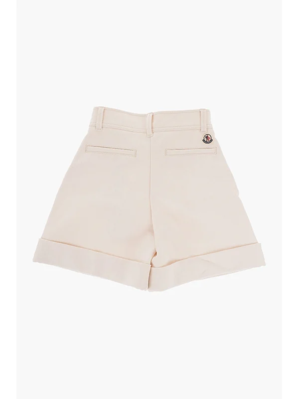 Moncler Ivory Shorts - Image 4