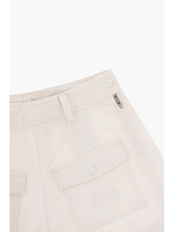 Moncler Ivory Shorts - Image 3