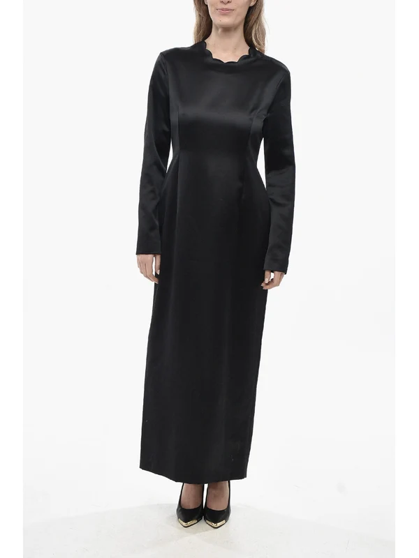 The Row Black Long Dress - Image 2