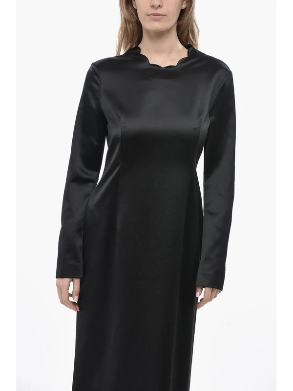 The Row Black Long Dress - Image 5