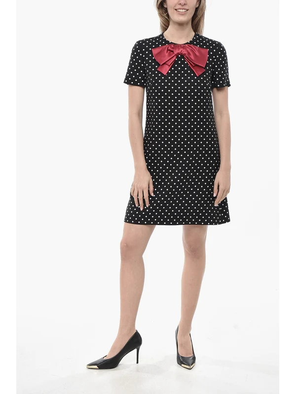 Valentino Black Mini Dress - Image 2