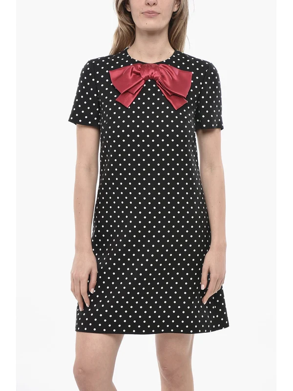 Valentino Black Mini Dress - Image 5