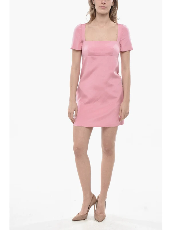 Valentino Pink Mini Dress - Image 2