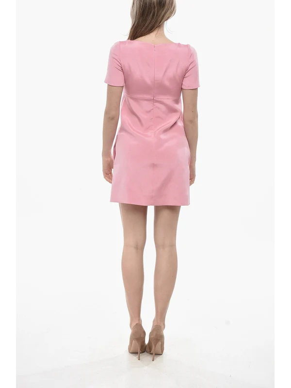 Valentino Pink Mini Dress - Image 3