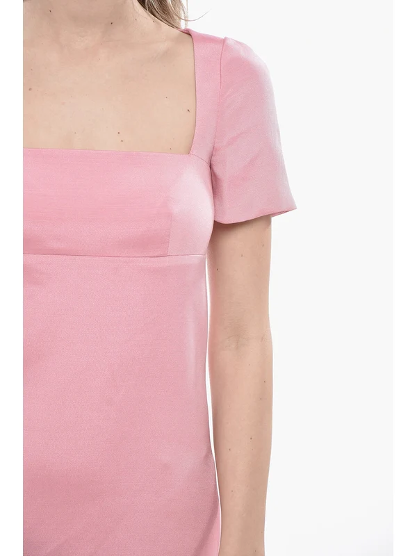 Valentino Pink Mini Dress - Image 4