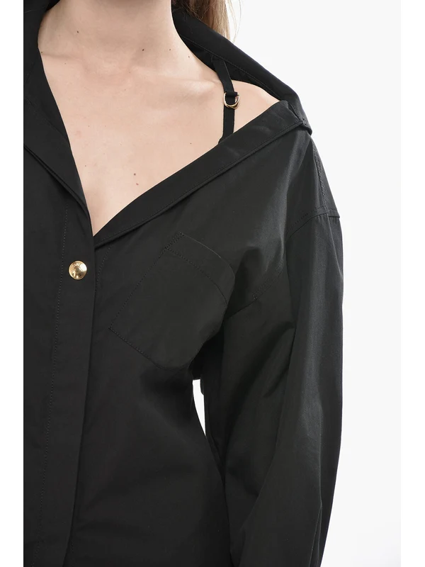 Jacquemus Black Midi Dress - Image 4