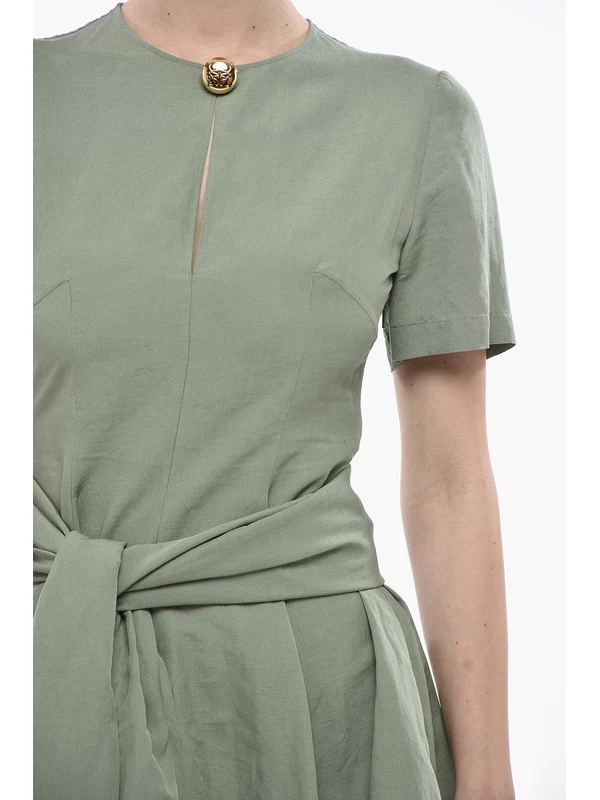 Loewe Green Midi Dress - Image 4