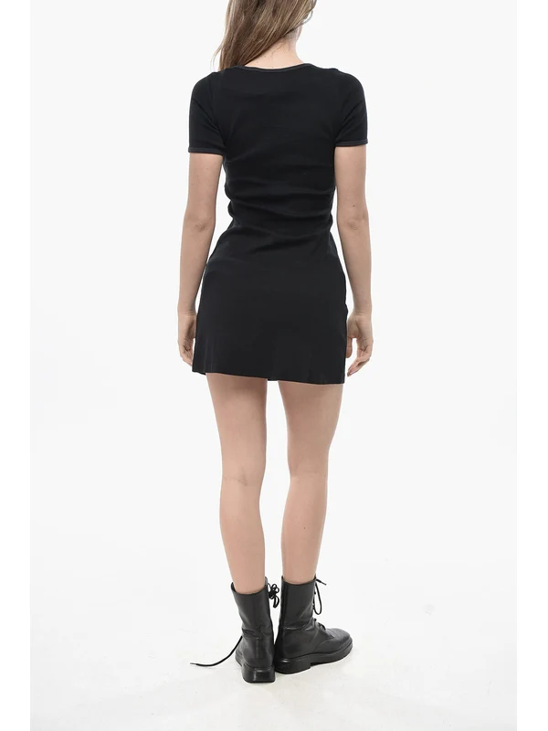 Courrèges Black Mini Dress - Image 3
