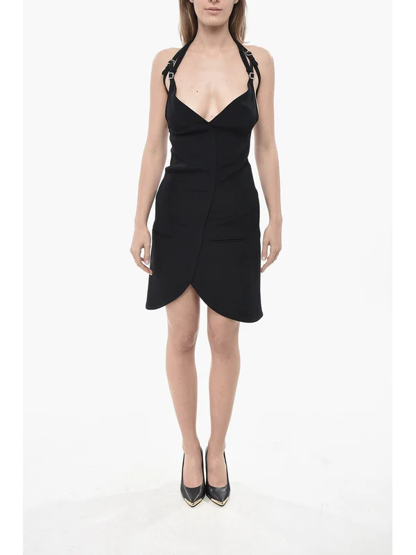 Courrèges Black Mini Dress - Image 2