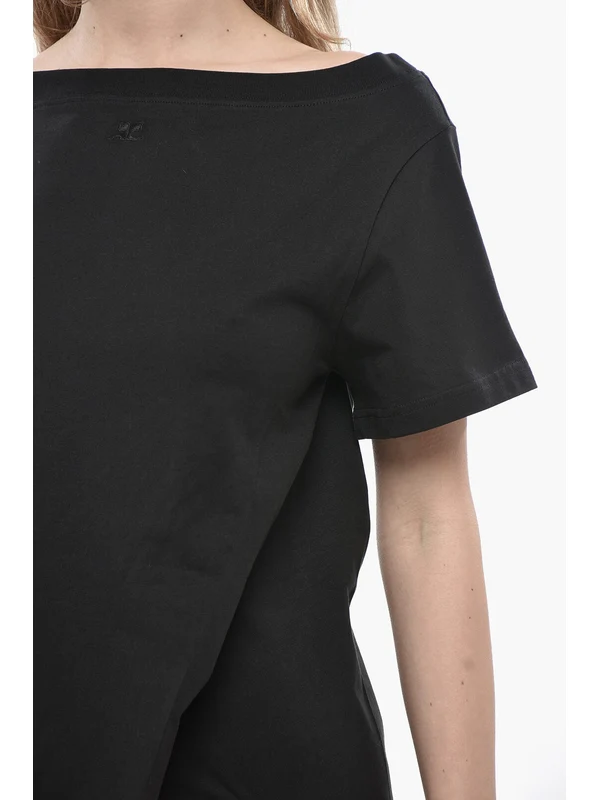 Courrèges Black Mini Dress - Image 4