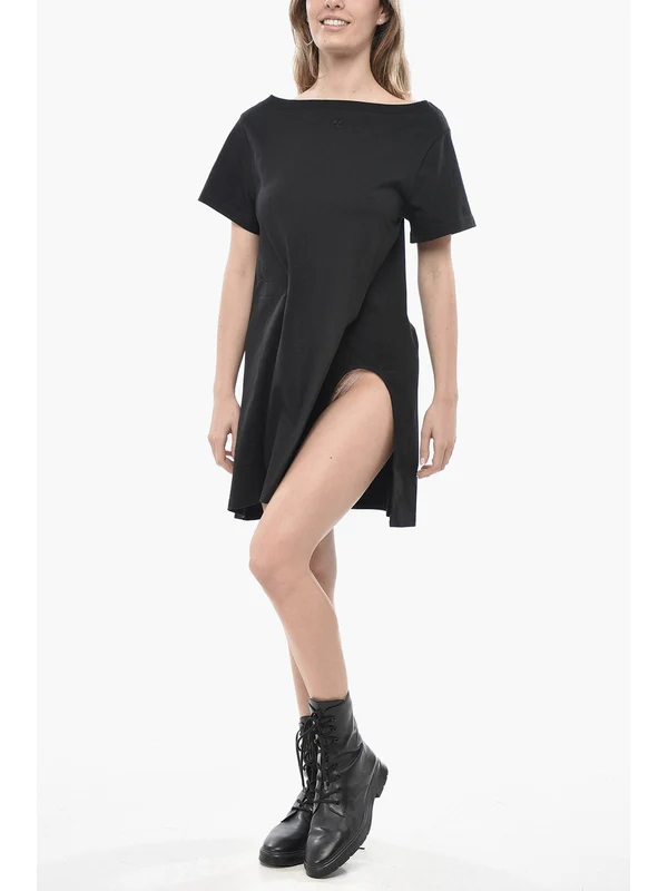 Courrèges Black Mini Dress - Image 5