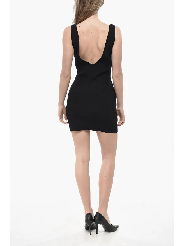 Jacquemus Black Mini Dress - Image 3