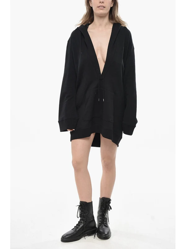 Courrèges Black Mini Dress - Image 2