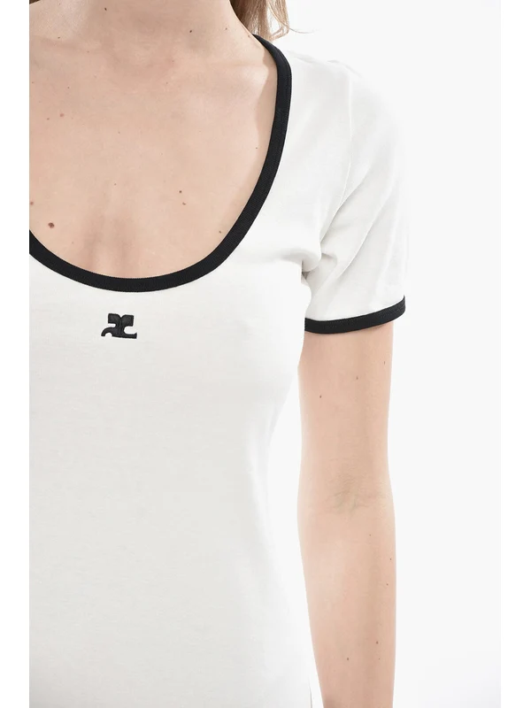 Courrèges White Mini Dress - Image 4