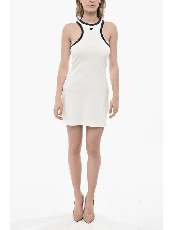 Courrèges White Mini Dress - Image 2