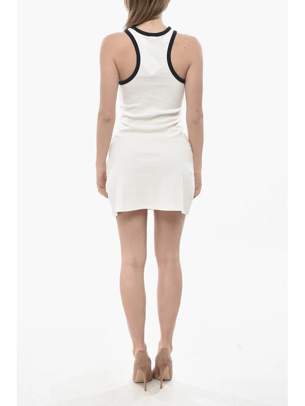 Courrèges White Mini Dress - Image 3