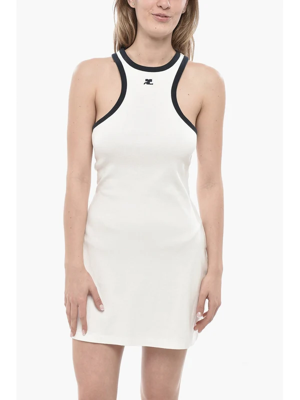Courrèges White Mini Dress - Image 5