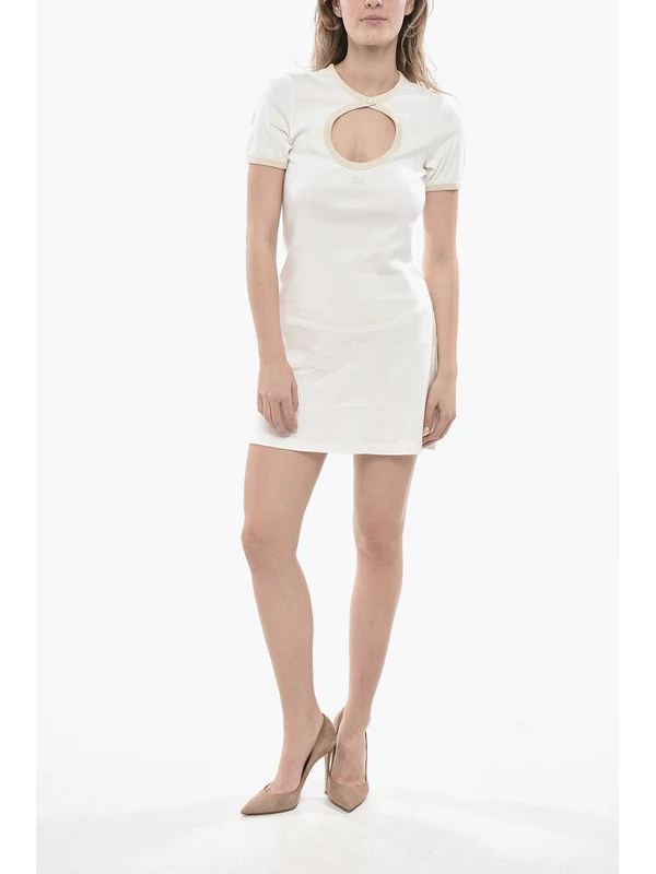 Courrèges White Mini Dress - Image 2