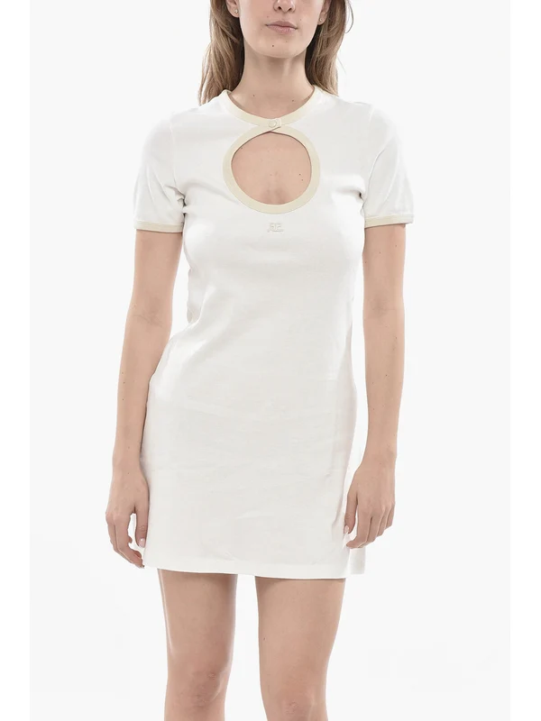 Courrèges White Mini Dress - Image 5