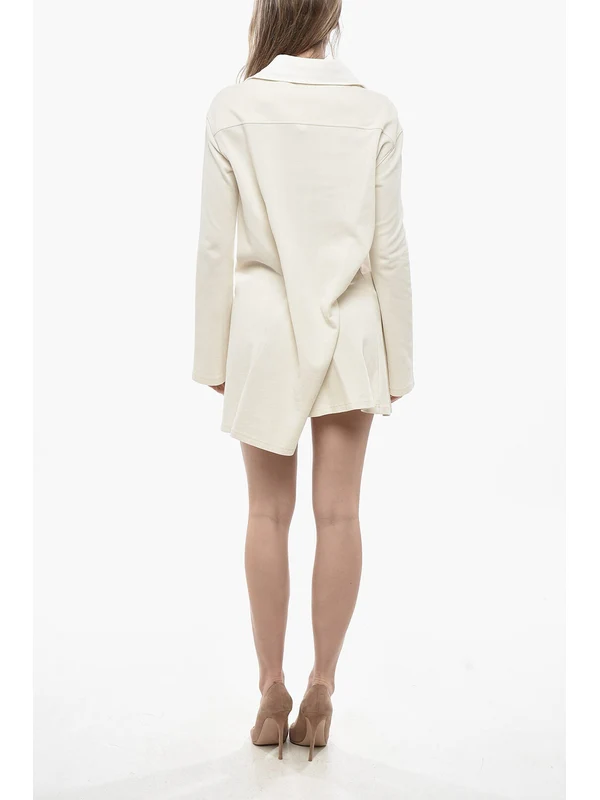 Courrèges White Mini Dress - Image 3